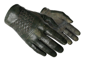 Driver Gloves Racing Green