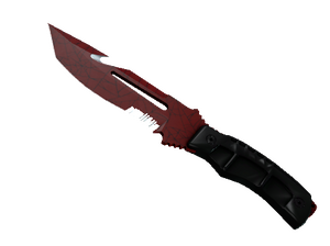 Survival Knife Crimson Web